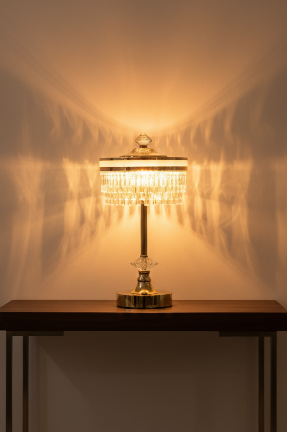 Crystal Shine Touch Lamp