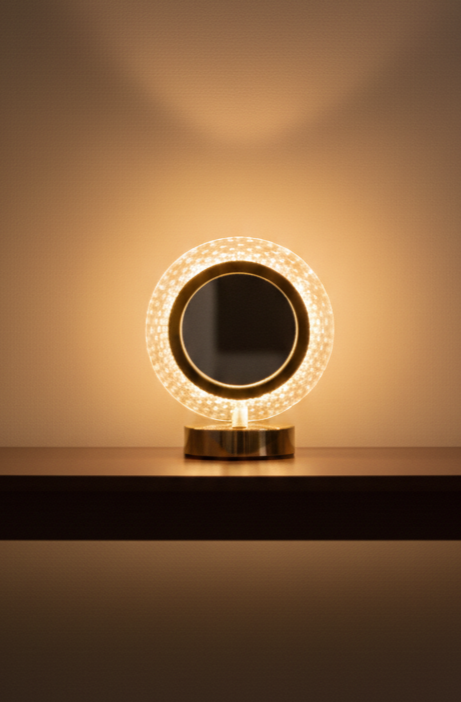 LED crystal table lamp