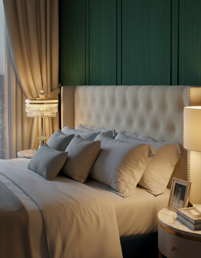 Crystal Shine Touch Lamp
