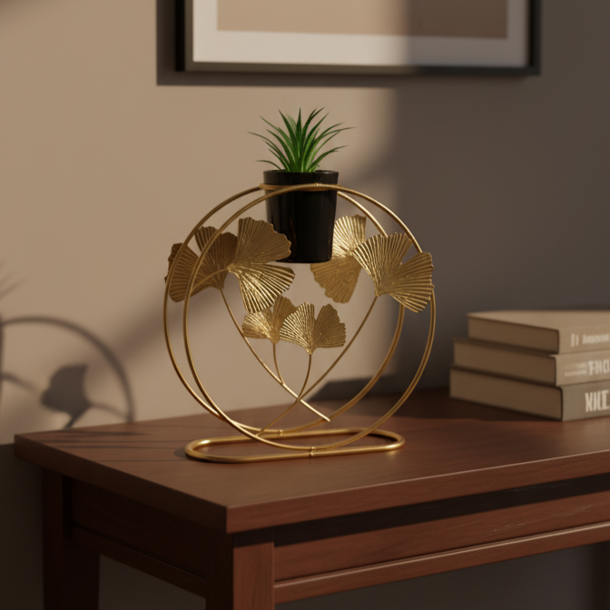 Golden sculpture