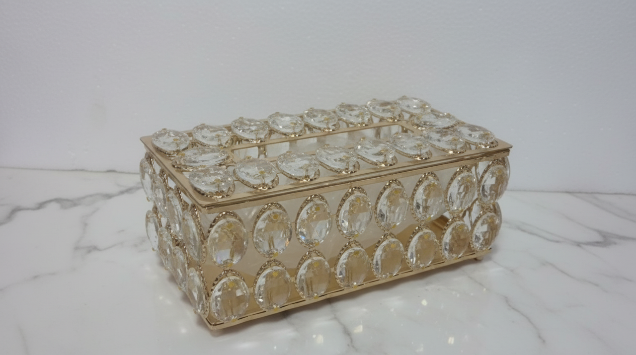 Crystal Tissue Box