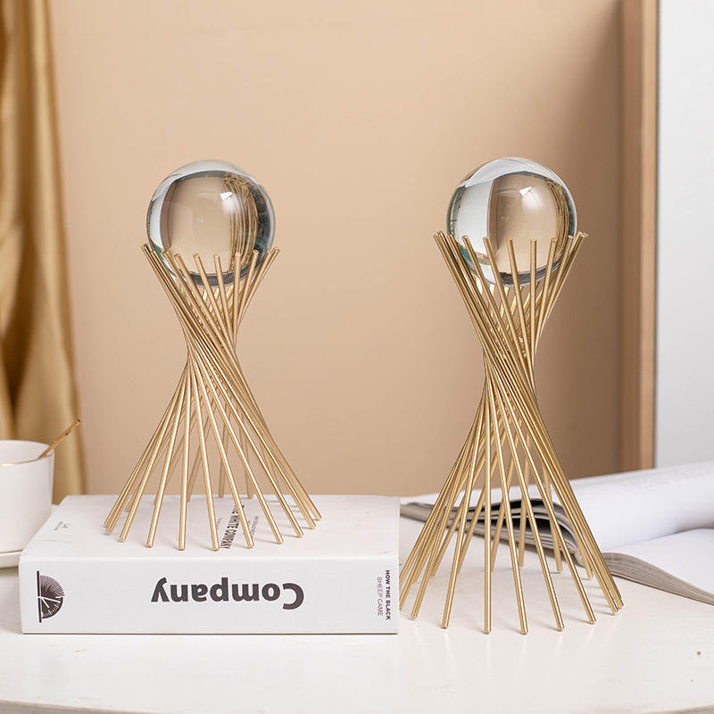 Metal stand with Crystal ball