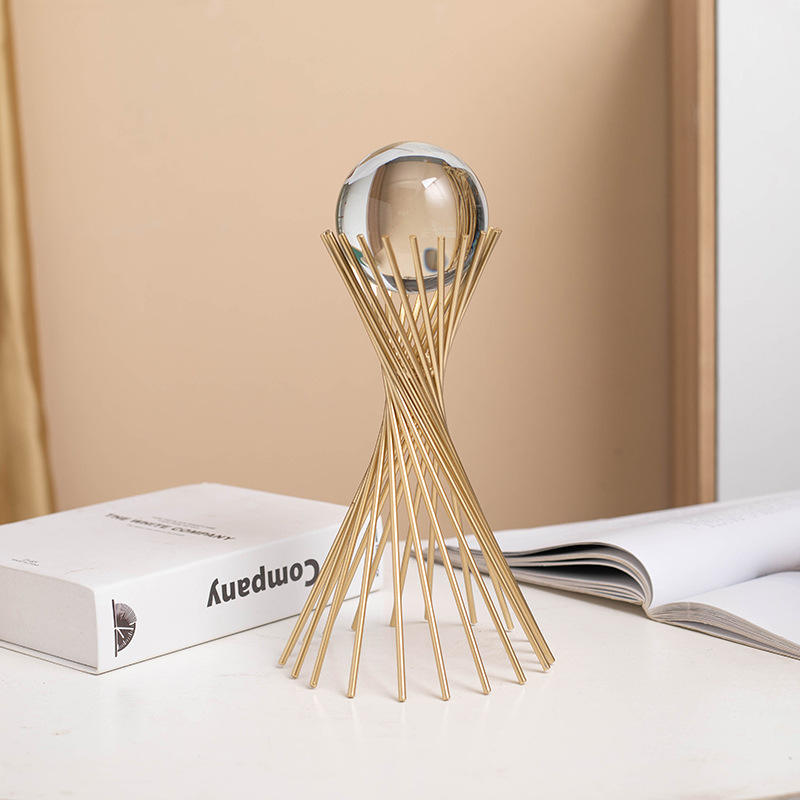 Metal stand with Crystal ball