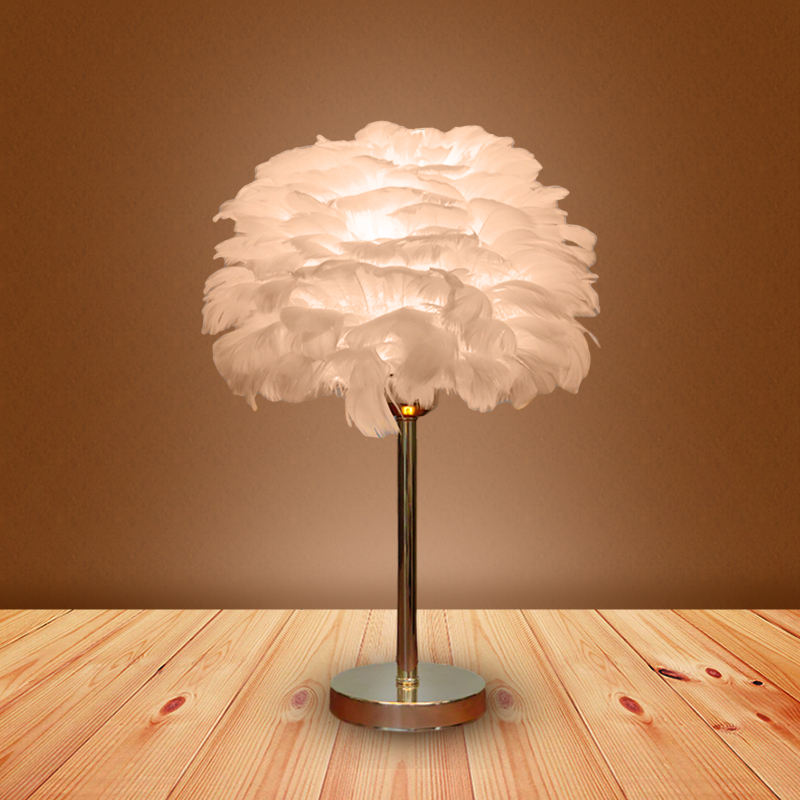 Feather Table Lamp