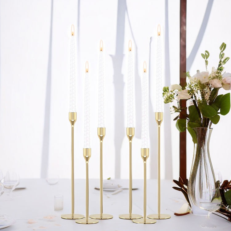Set of three candle stand