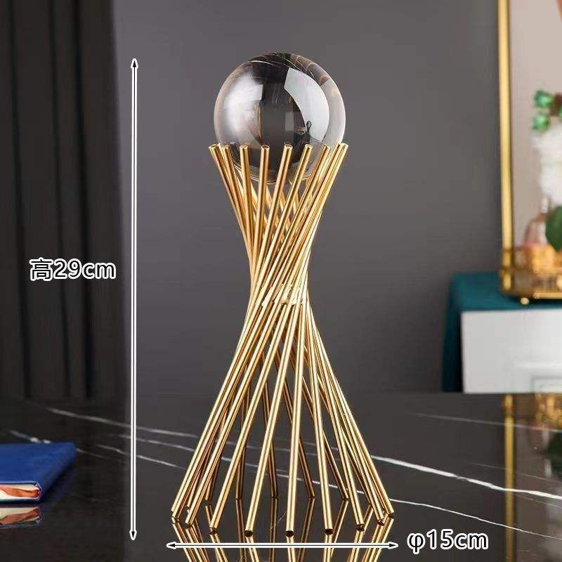 Metal stand with Crystal ball